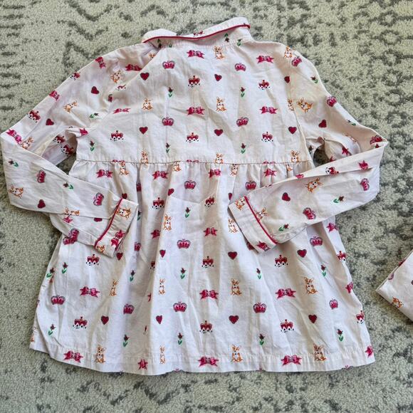 Cath Kids London Girls Royal Crown Dog 2 pc Pajamas 11-12Y - Picture 6 of 7